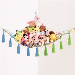 Customized Stuffed Animal Hammock for Kids Room