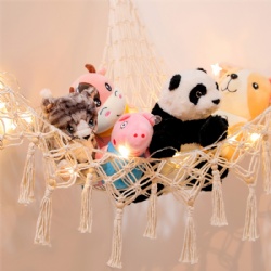 Customized Stuffed Animal Hammock for Kids Room