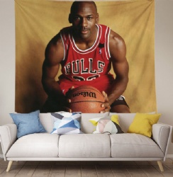 NBA Stars Tapestry Decorative Tapestry