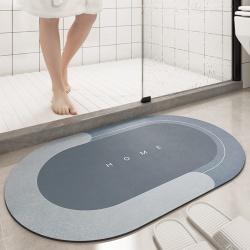 Absorbent Water Fast Dry Bath Shower Mat