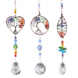 Tree of Life Sun crystal suncatchers crystal hanging