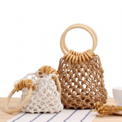 Women Macrame Decor Bag Handbag