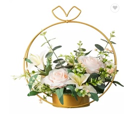 Centerpieces Flower Stand With Handle