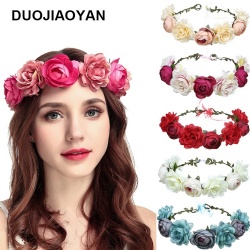 Boho Wedding Floral Headbands