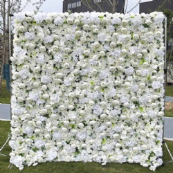 Artificial Flower Panel Wedding Decoration Backdrop Wall