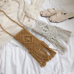 Boho Cotton Girls Gift Macrame Bag