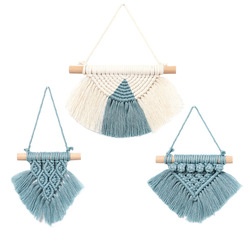 Handmade Macrame Wall Tapestry Hanging Kits Decor