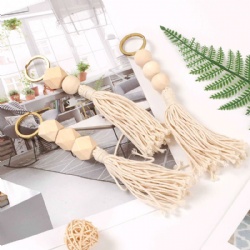 Cotton Home Decor Macrame Keyring Keychain