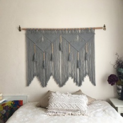 Custom Home Ornament Large Macrame Wall Hanging Tapestry