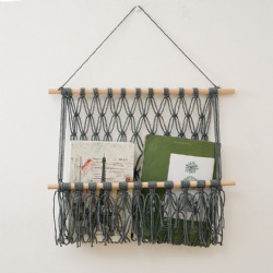 Handmade Wall Hanging Macrame Nursery Toy Hammock