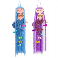 Colorful Cute Mermaid Clip Baby Room Decor Macrame Nursery Wall Hanging